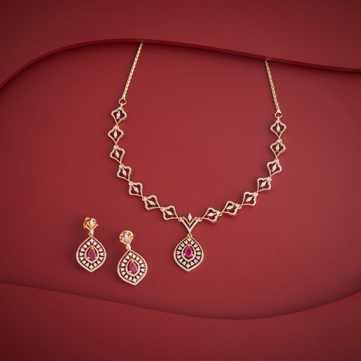 Zircon Necklace Zircon Necklace 190921