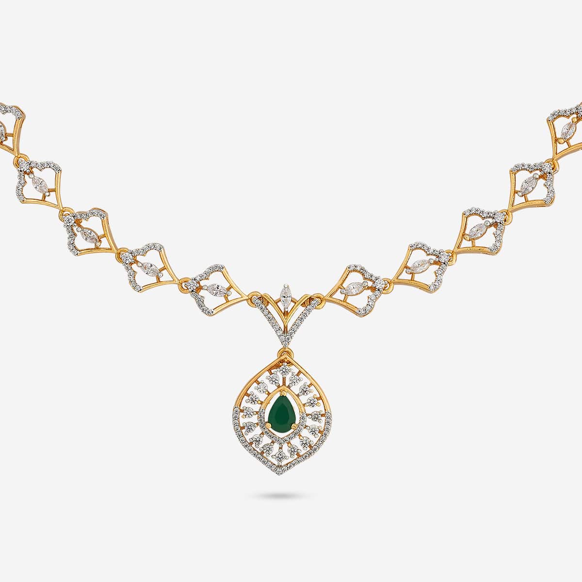 Zircon Necklace Zircon Necklace 190921