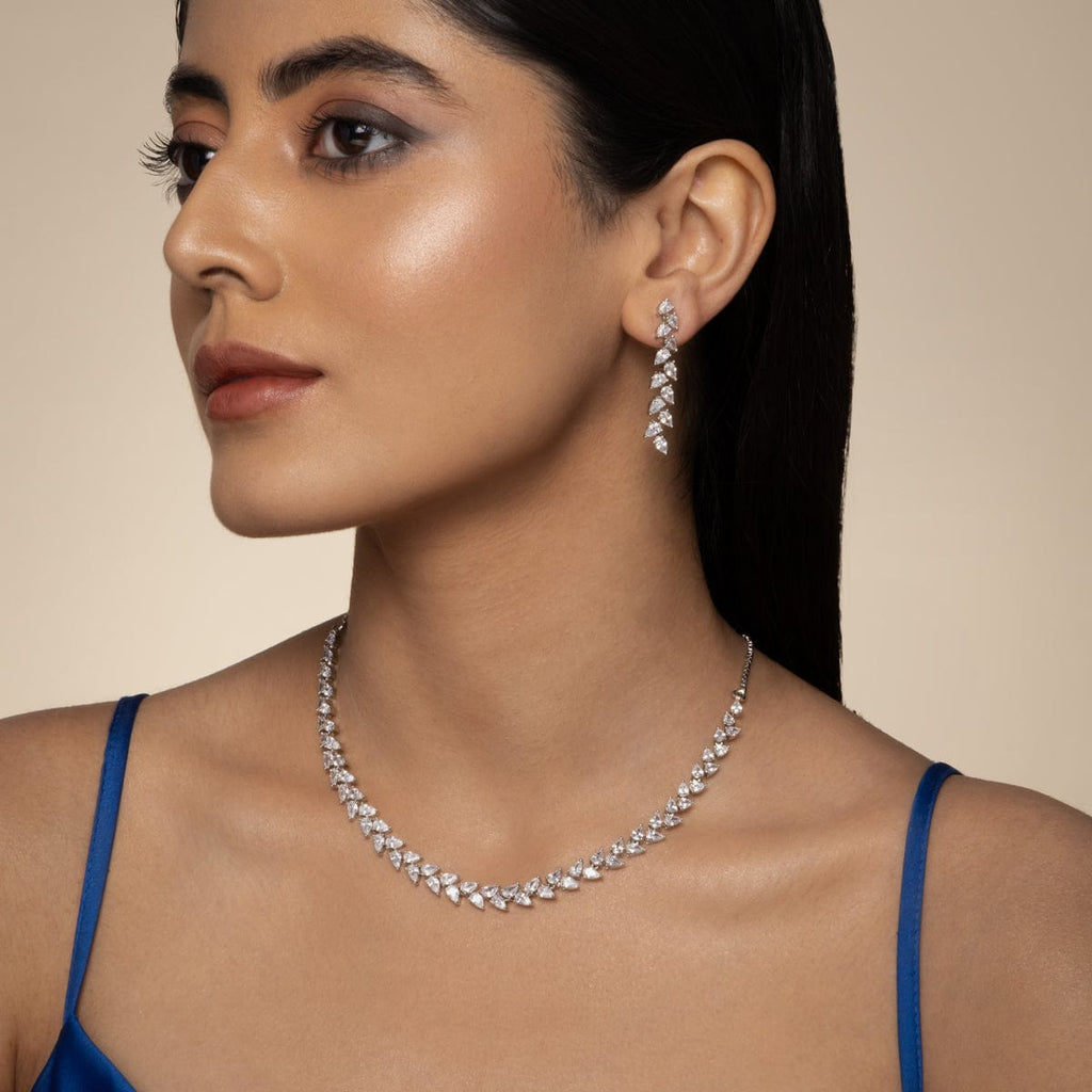 Zircon Necklace Zircon Necklace 191033