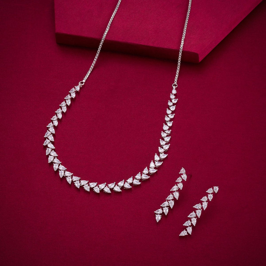 Zircon Necklace Zircon Necklace 191033
