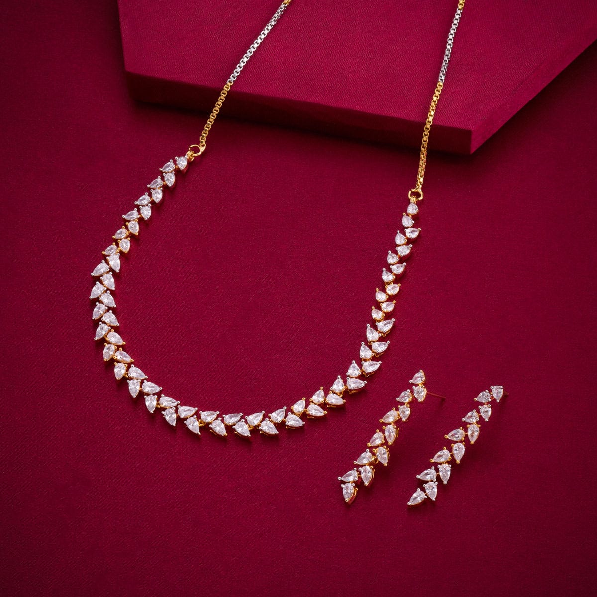 Zircon Necklace Zircon Necklace 191033