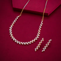 Zircon Necklace Zircon Necklace 191033