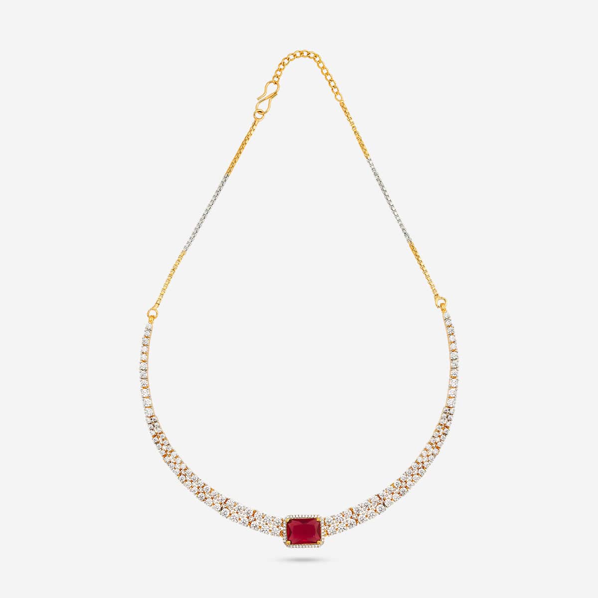 Zircon Necklace Zircon Necklace 191034