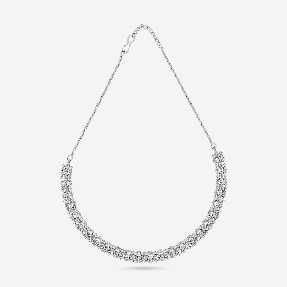 Zircon Necklace Zircon Necklace 191035