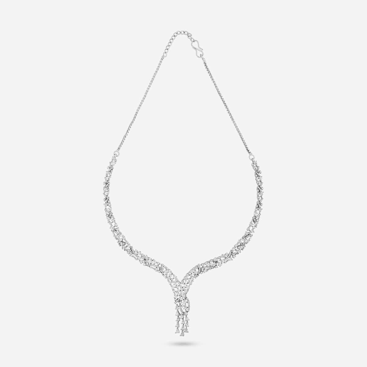 Zircon Necklace Zircon Necklace 191036