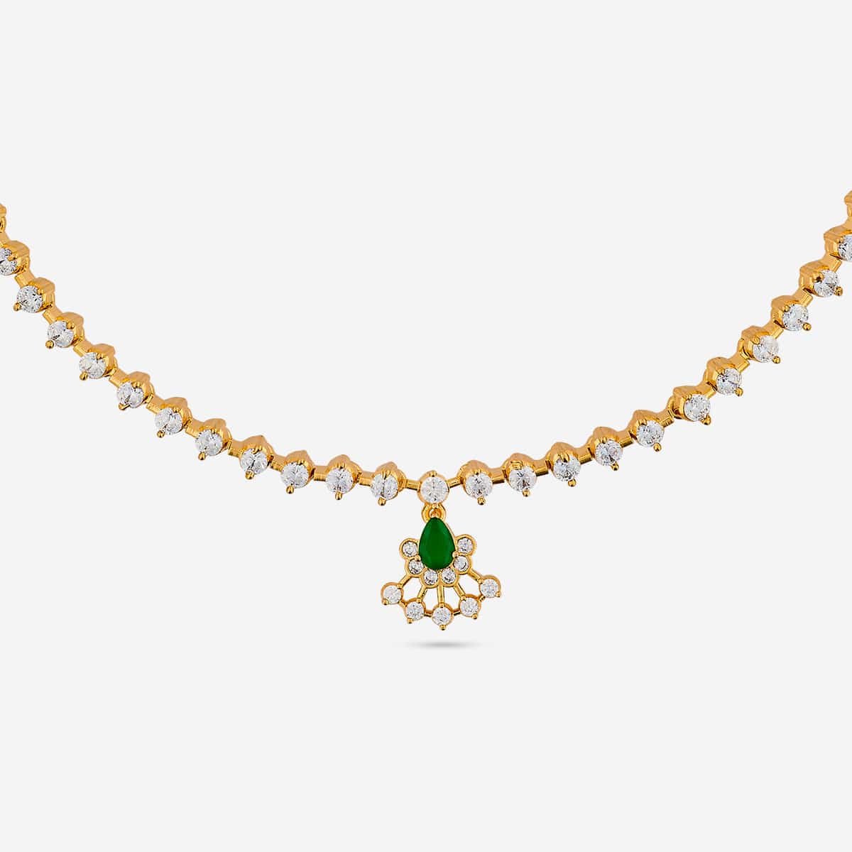 Zircon Necklace Zircon Necklace 191046