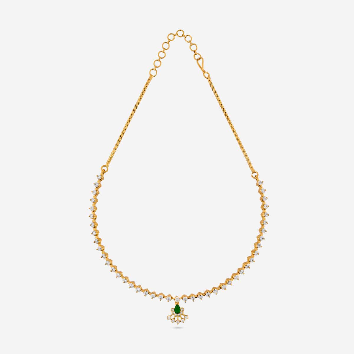 Zircon Necklace Zircon Necklace 191046