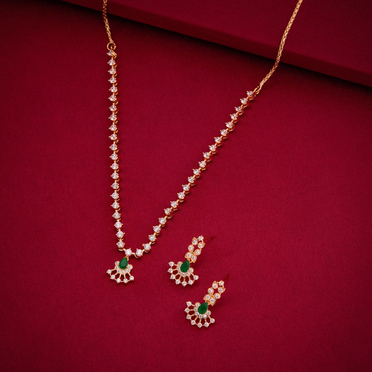 Zircon Necklace Zircon Necklace 191046