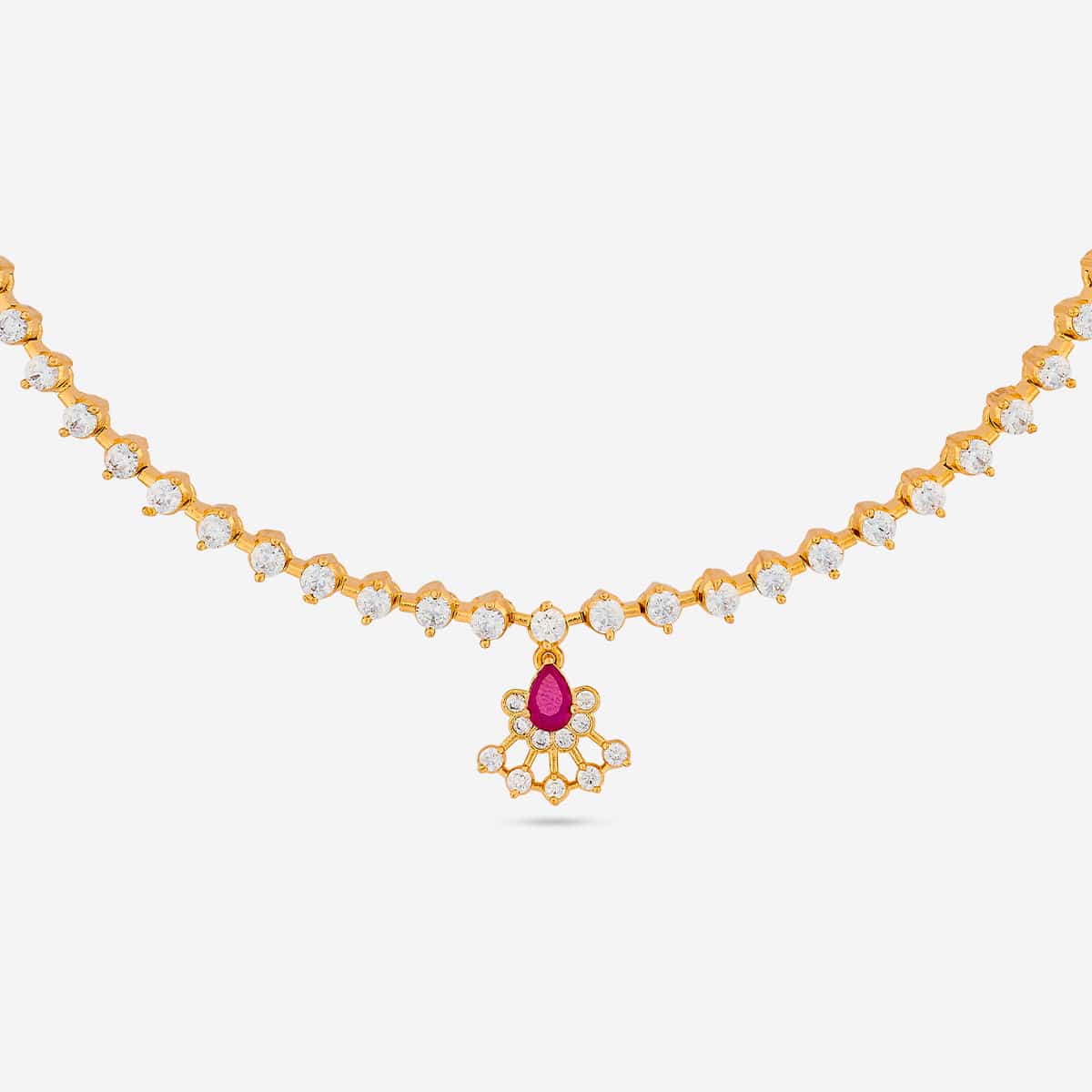 Zircon Necklace Zircon Necklace 191046