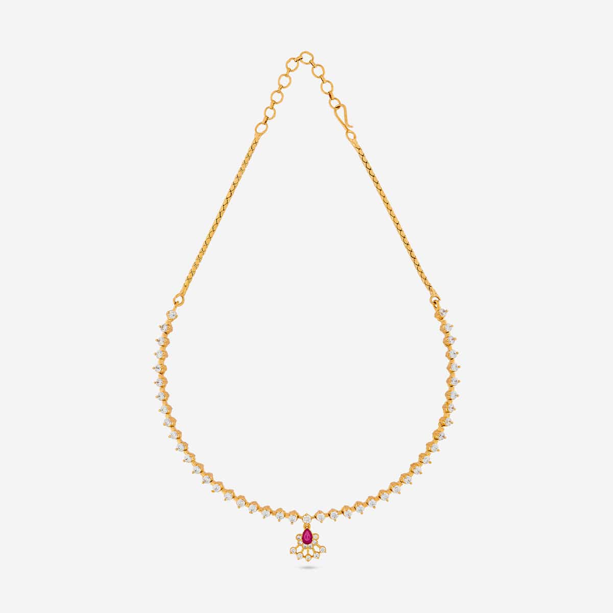 Zircon Necklace Zircon Necklace 191046