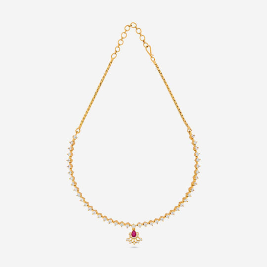 Zircon Necklace Zircon Necklace 191046