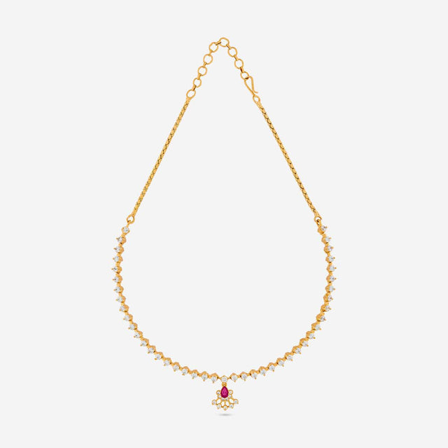 Zircon Necklace Zircon Necklace 191046
