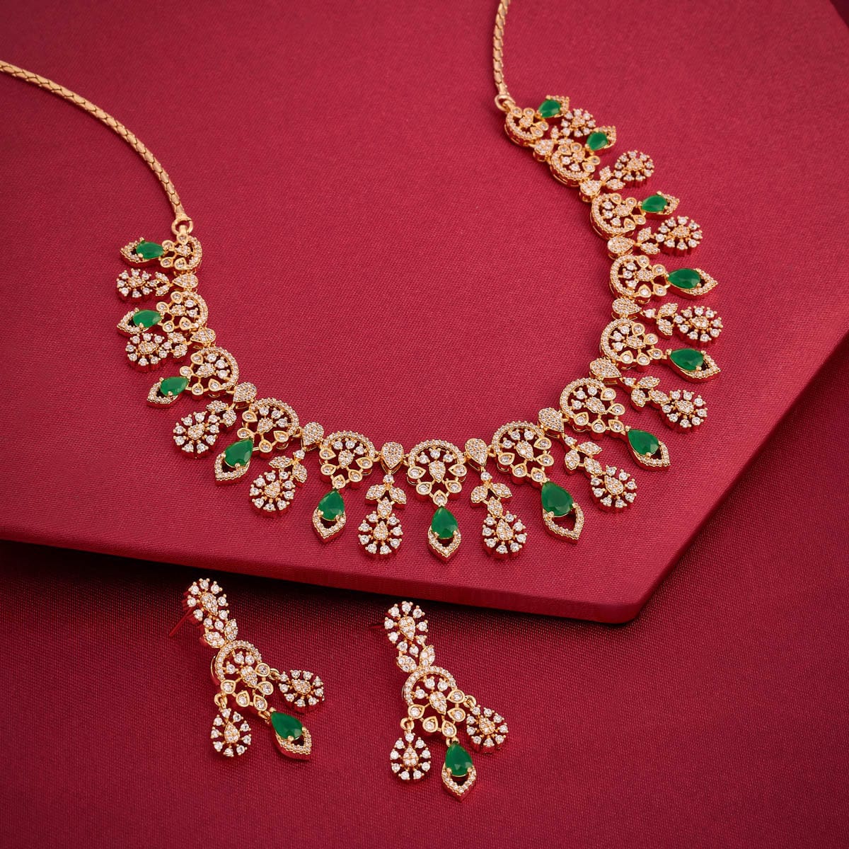 Zircon Necklace Zircon Necklace 191047