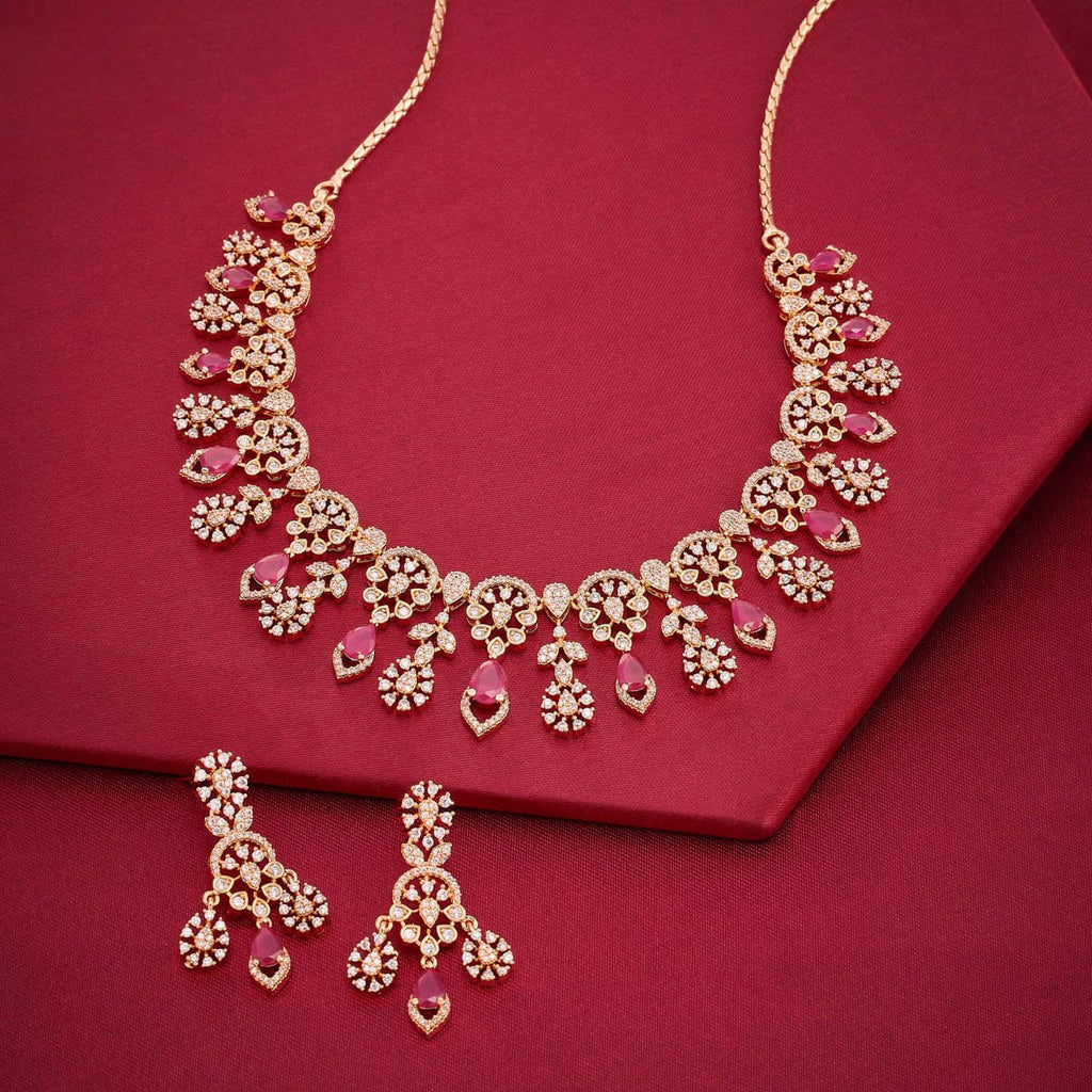 Zircon Necklace Zircon Necklace 191047