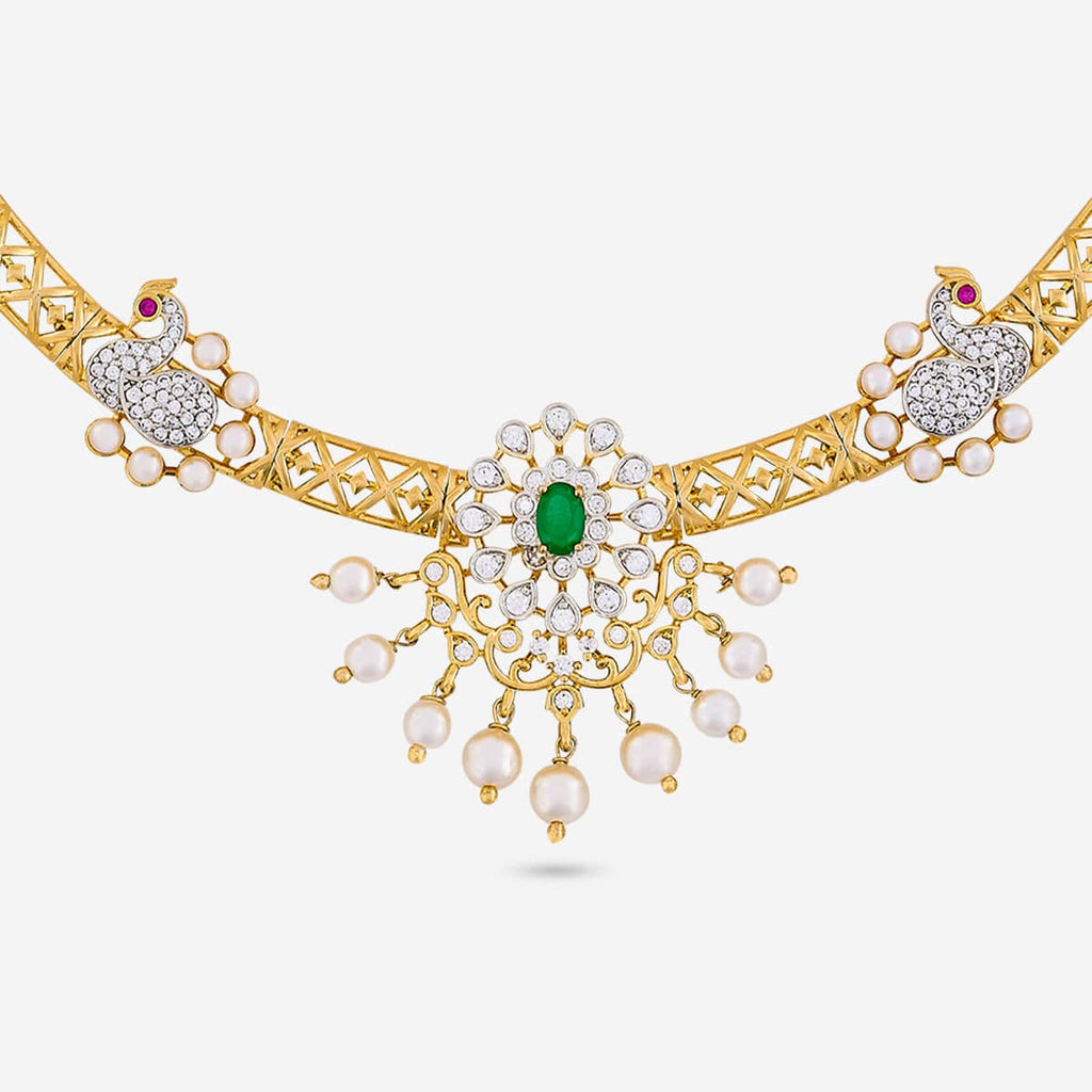 Zircon Necklace Zircon Necklace 191050