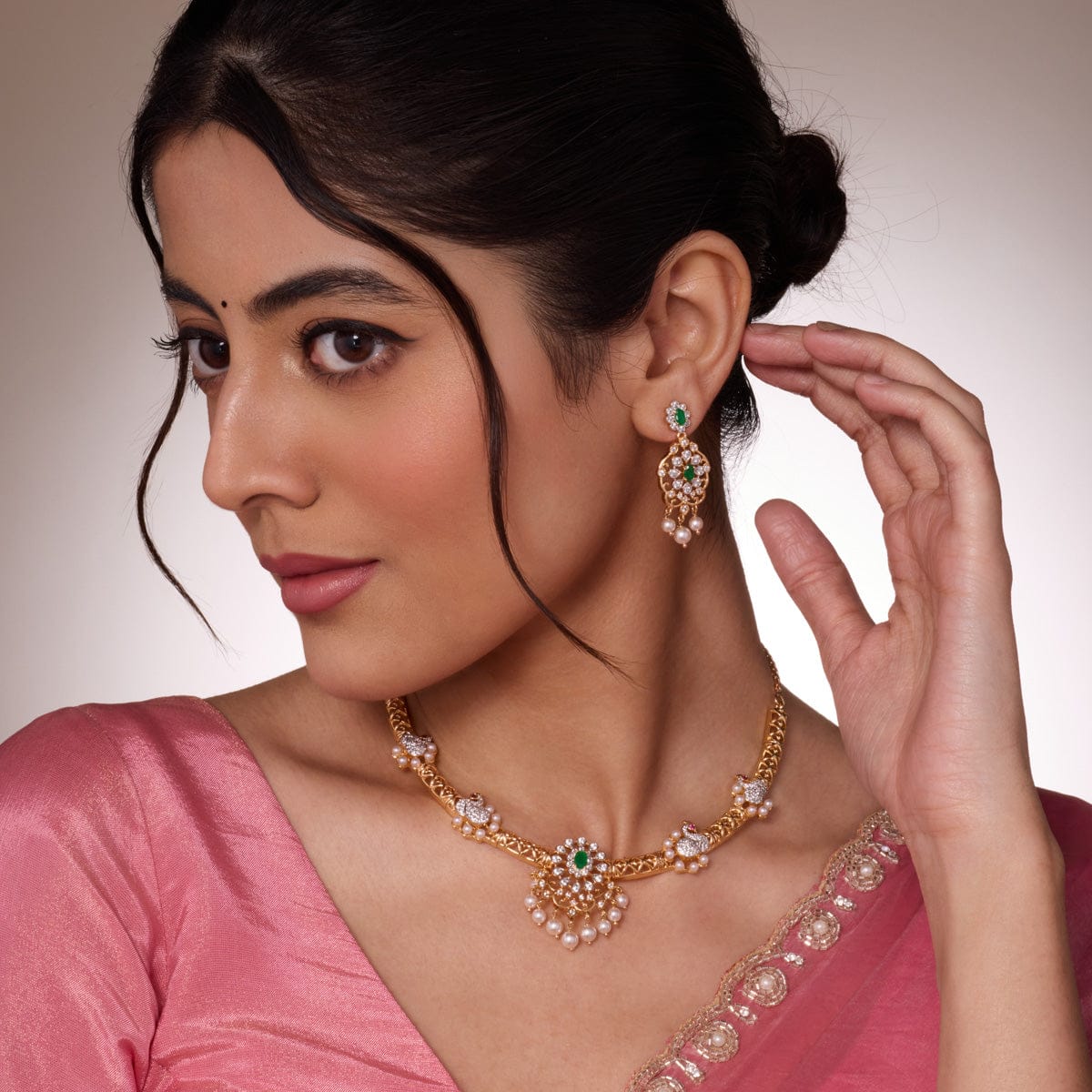 Zircon Necklace Zircon Necklace 191050