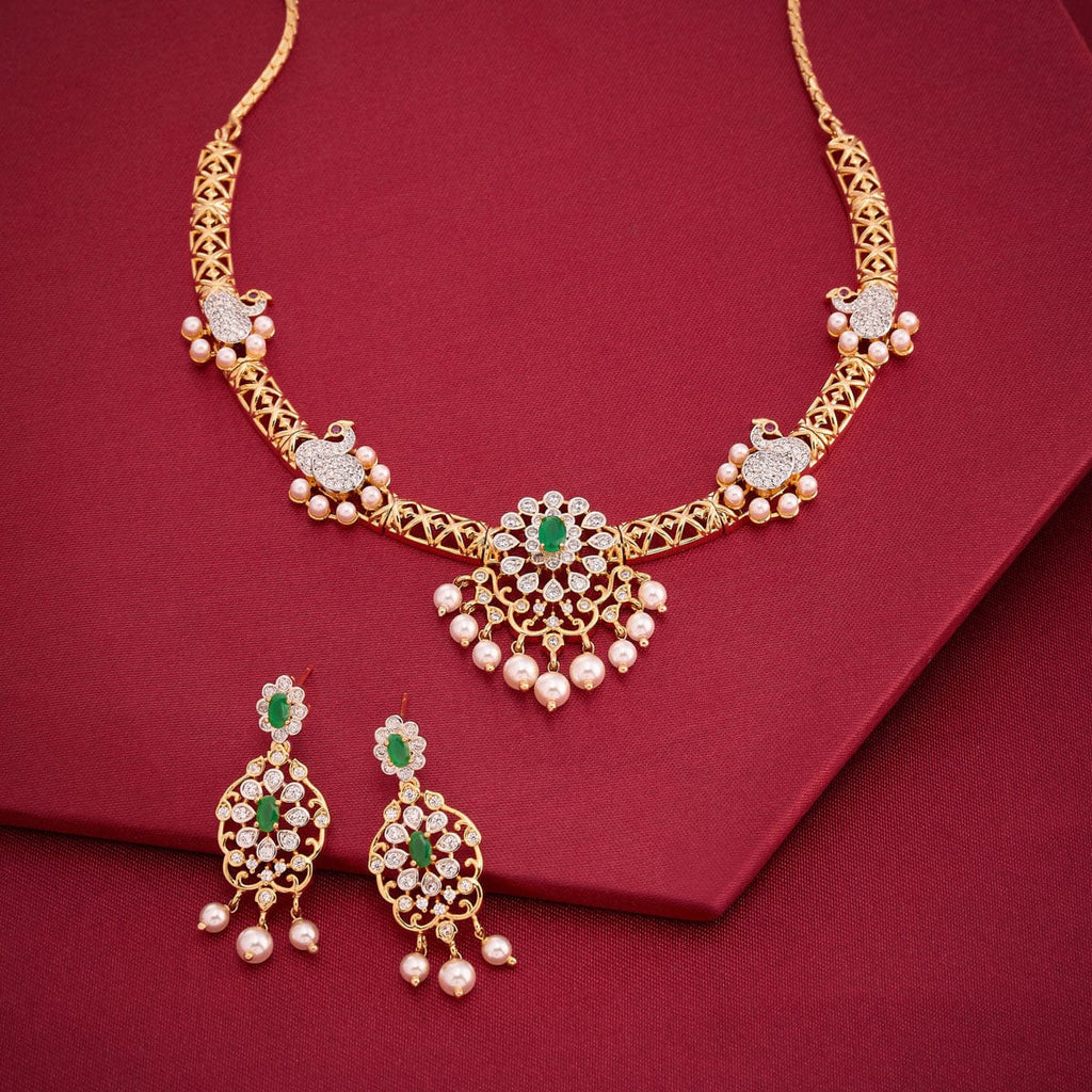 Zircon Necklace Zircon Necklace 191050