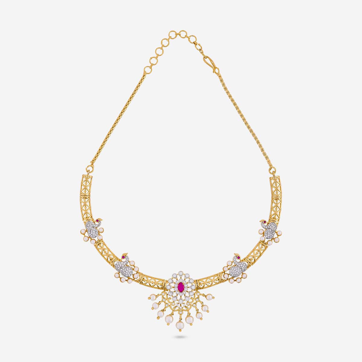 Zircon Necklace Zircon Necklace 191050