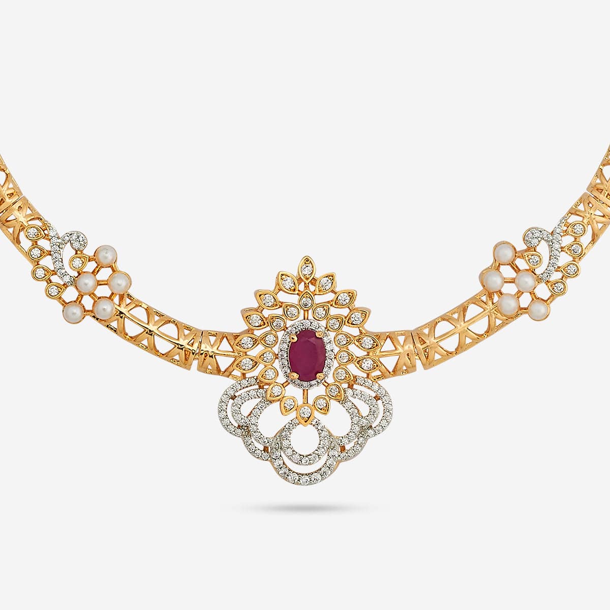 Zircon Necklace Zircon Necklace 191052