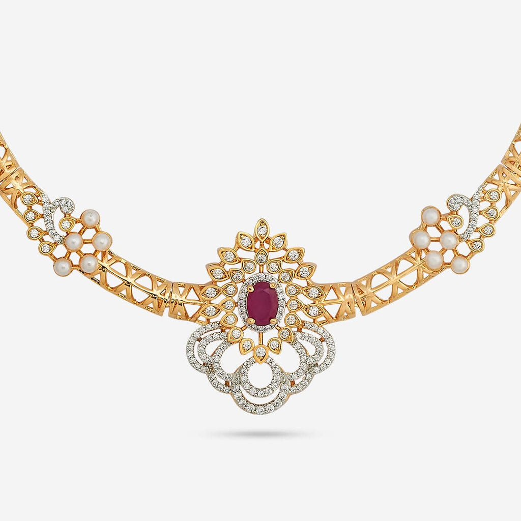 Zircon Necklace Zircon Necklace 191052