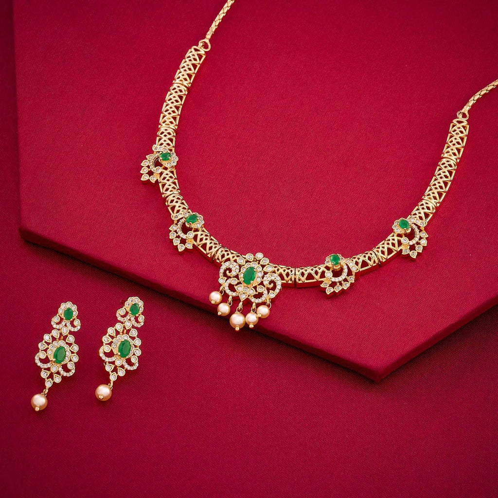 Zircon Necklace Zircon Necklace 191053