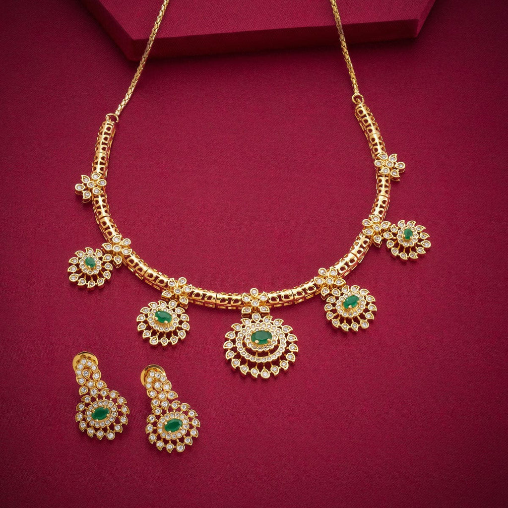 Zircon Necklace Zircon Necklace 191054