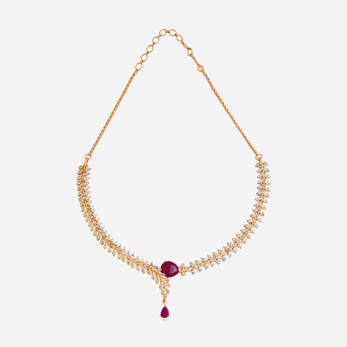 Zircon Necklace Zircon Necklace 191056