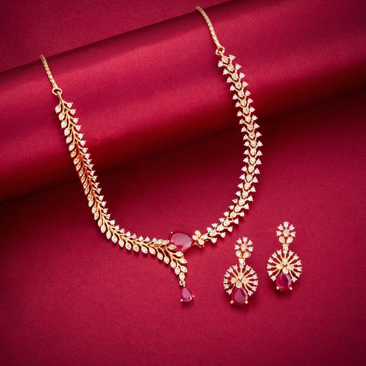 Zircon Necklace Zircon Necklace 191056