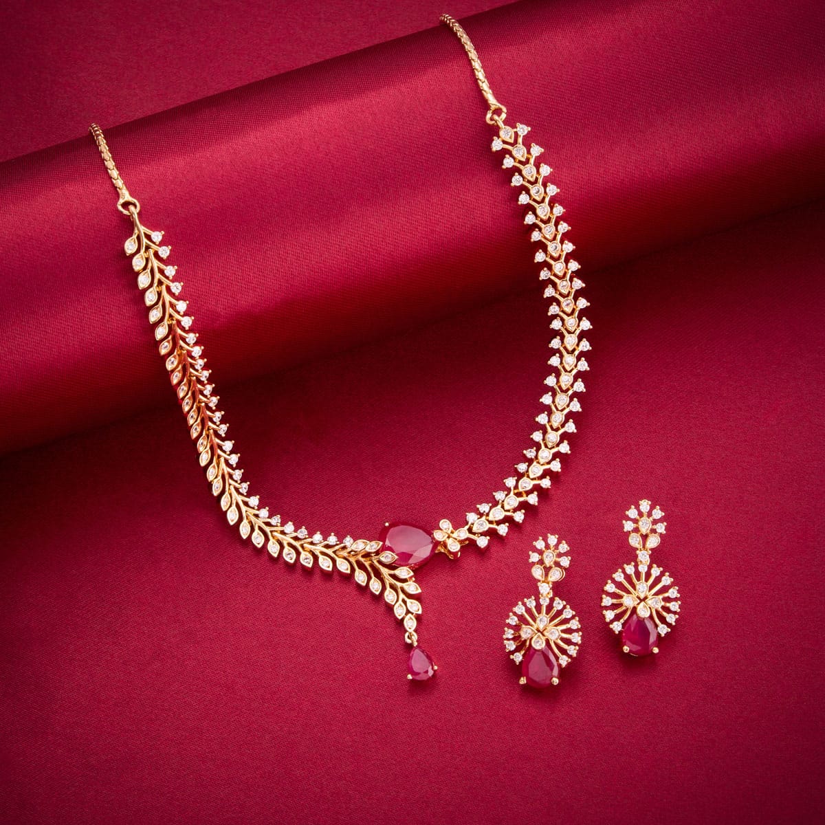 Zircon Necklace Zircon Necklace 191056