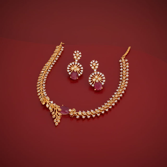 Zircon Necklace Zircon Necklace 191056