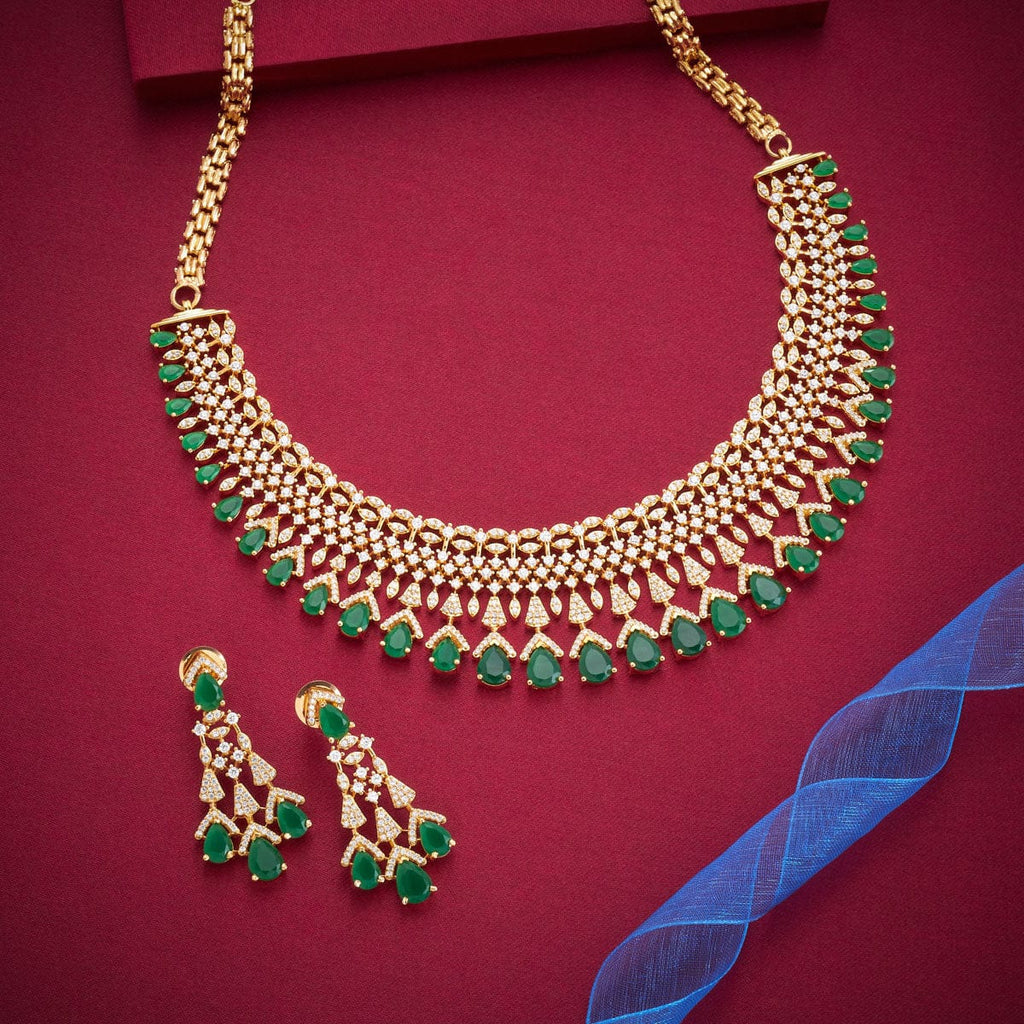 Zircon Necklace Zircon Necklace 191057