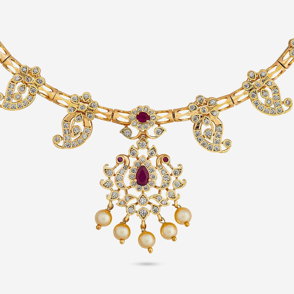 Zircon Necklace Zircon Necklace 191060