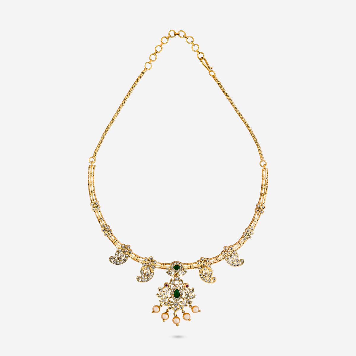 Zircon Necklace Zircon Necklace 191060