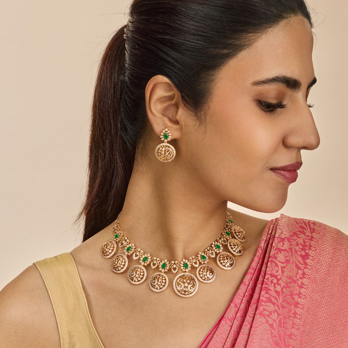 Zircon Necklace Zircon Necklace 191064