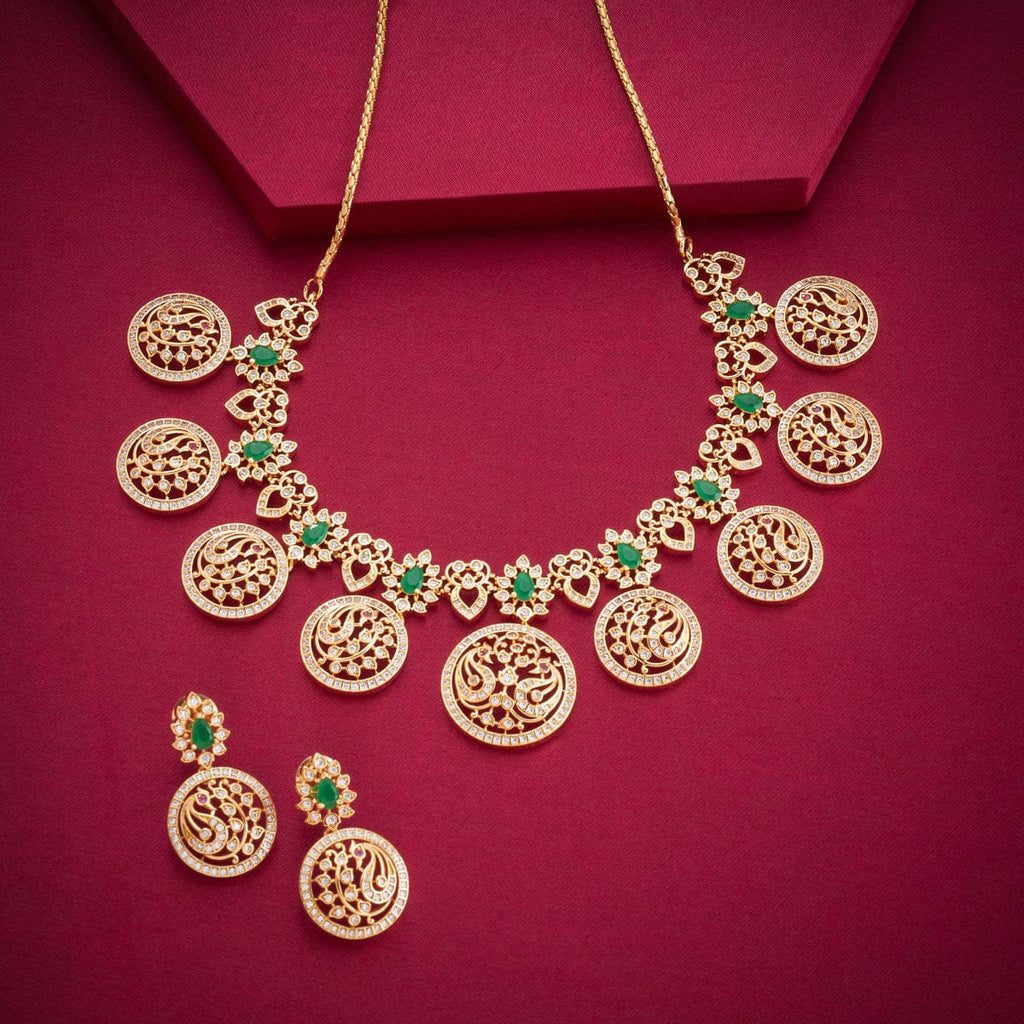 Zircon Necklace Zircon Necklace 191064