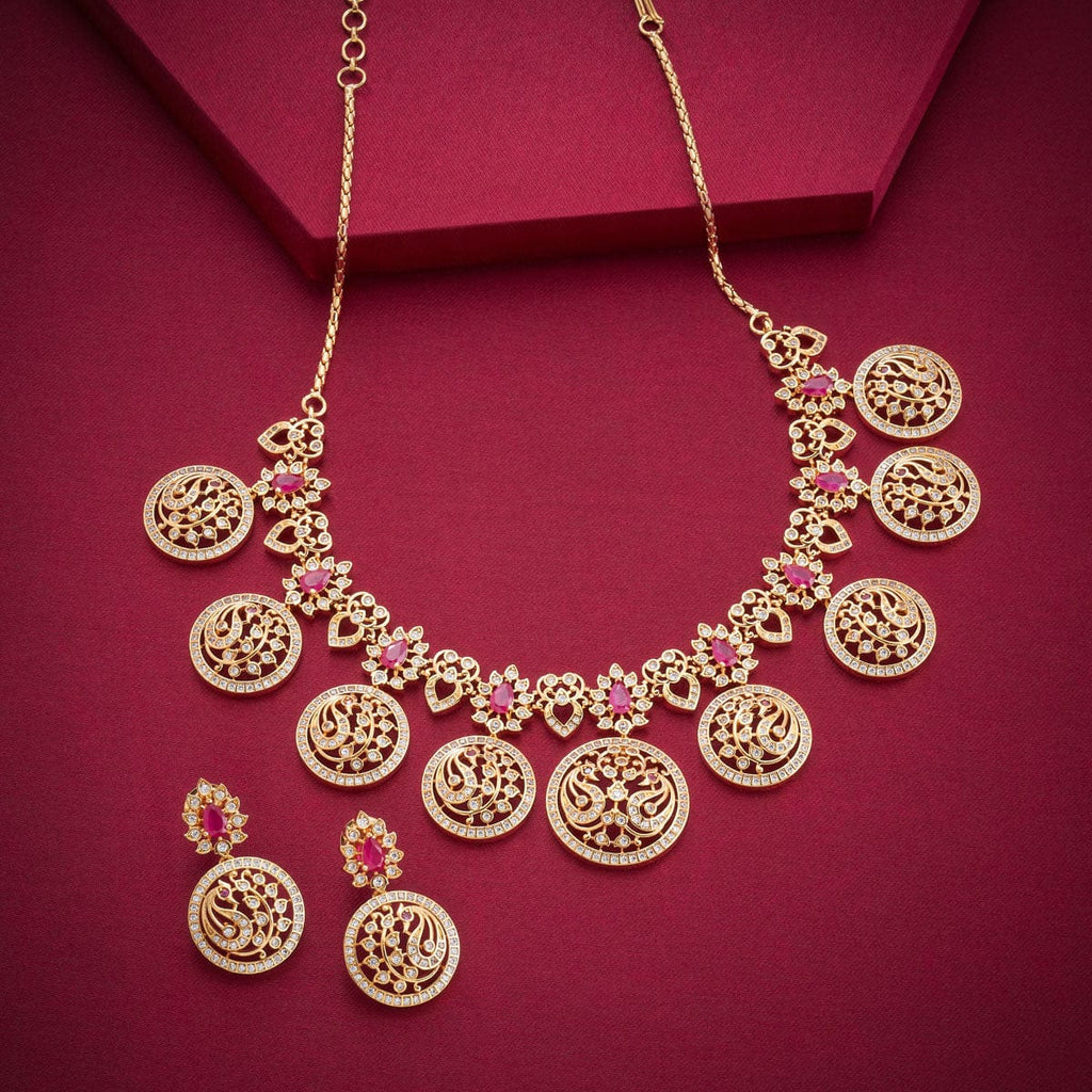 Zircon Necklace Zircon Necklace 191064