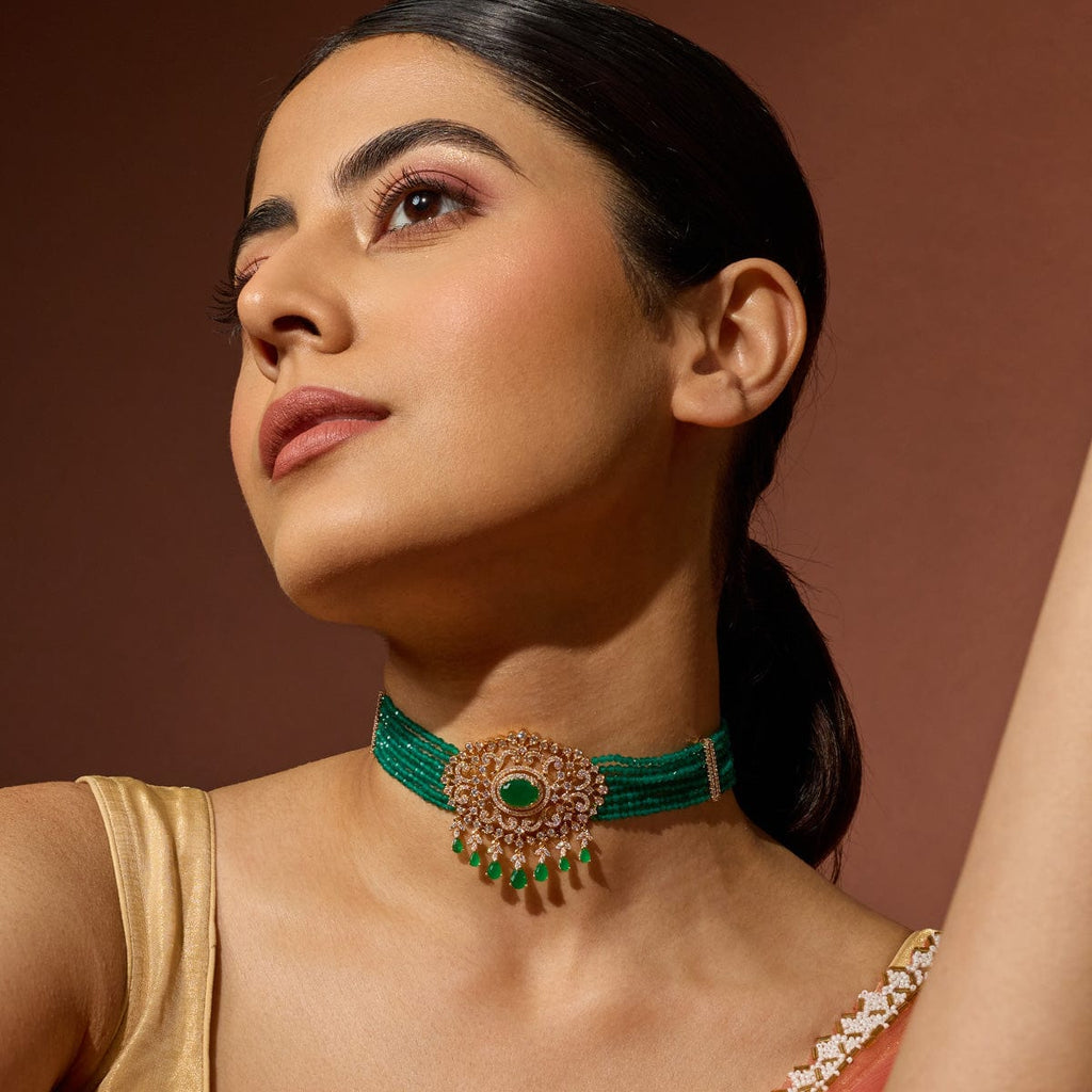 Zircon Necklace Zircon Necklace 191069