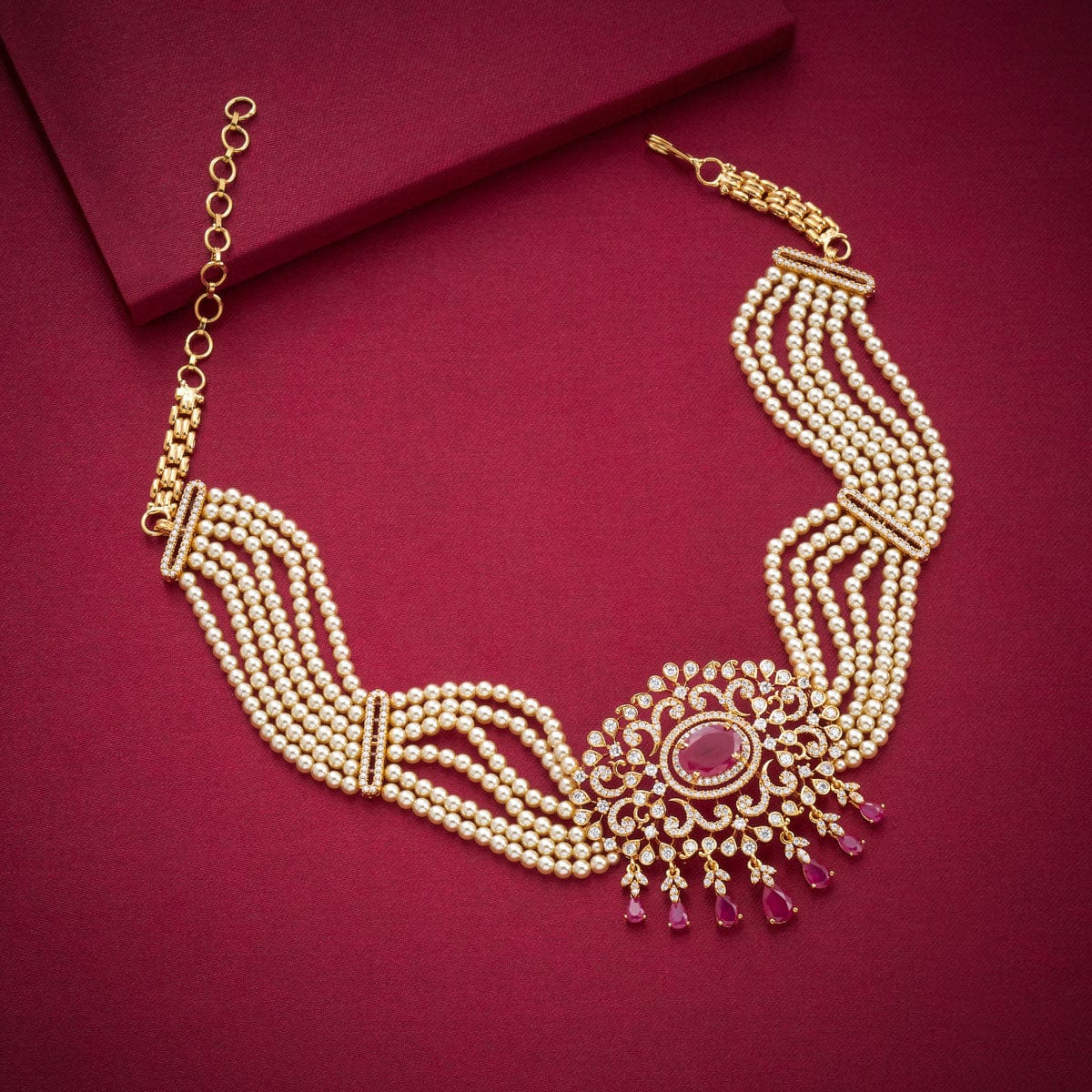 Zircon Necklace Zircon Necklace 191069