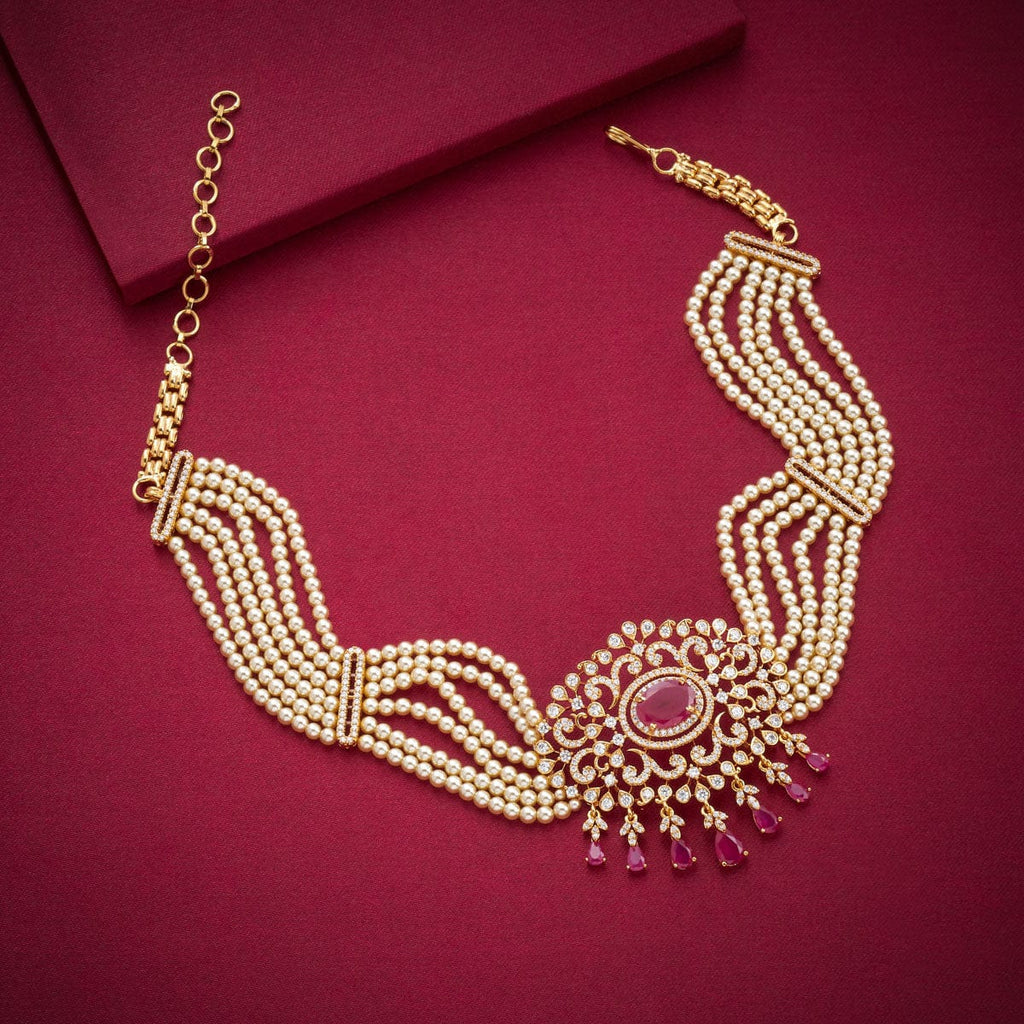 Zircon Necklace Zircon Necklace 191069