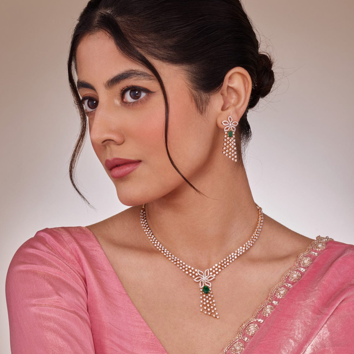 Zircon Necklace Zircon Necklace 191675