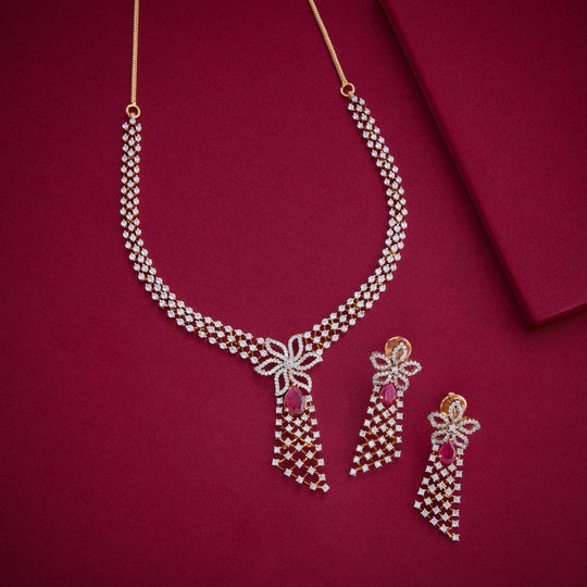 Zircon Necklace Zircon Necklace 191675