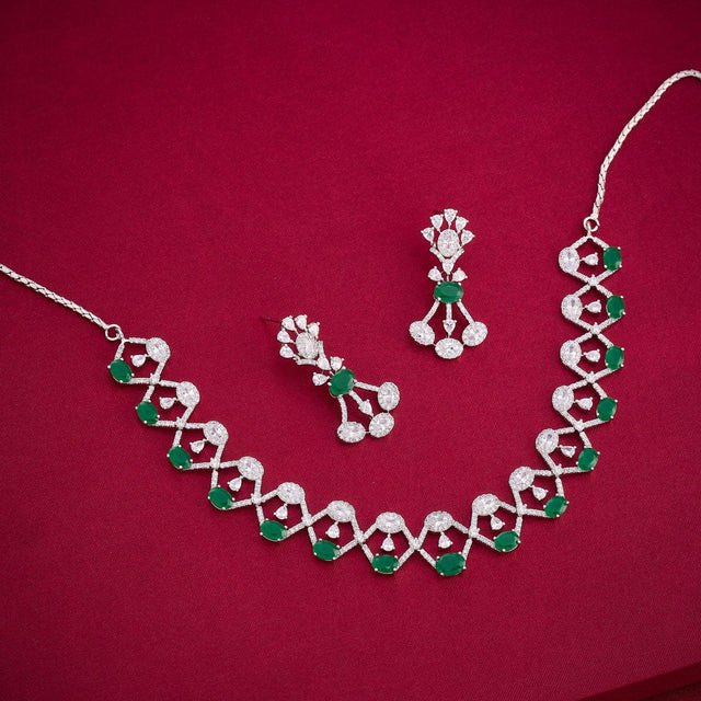 Zircon Necklace Zircon Necklace 191693