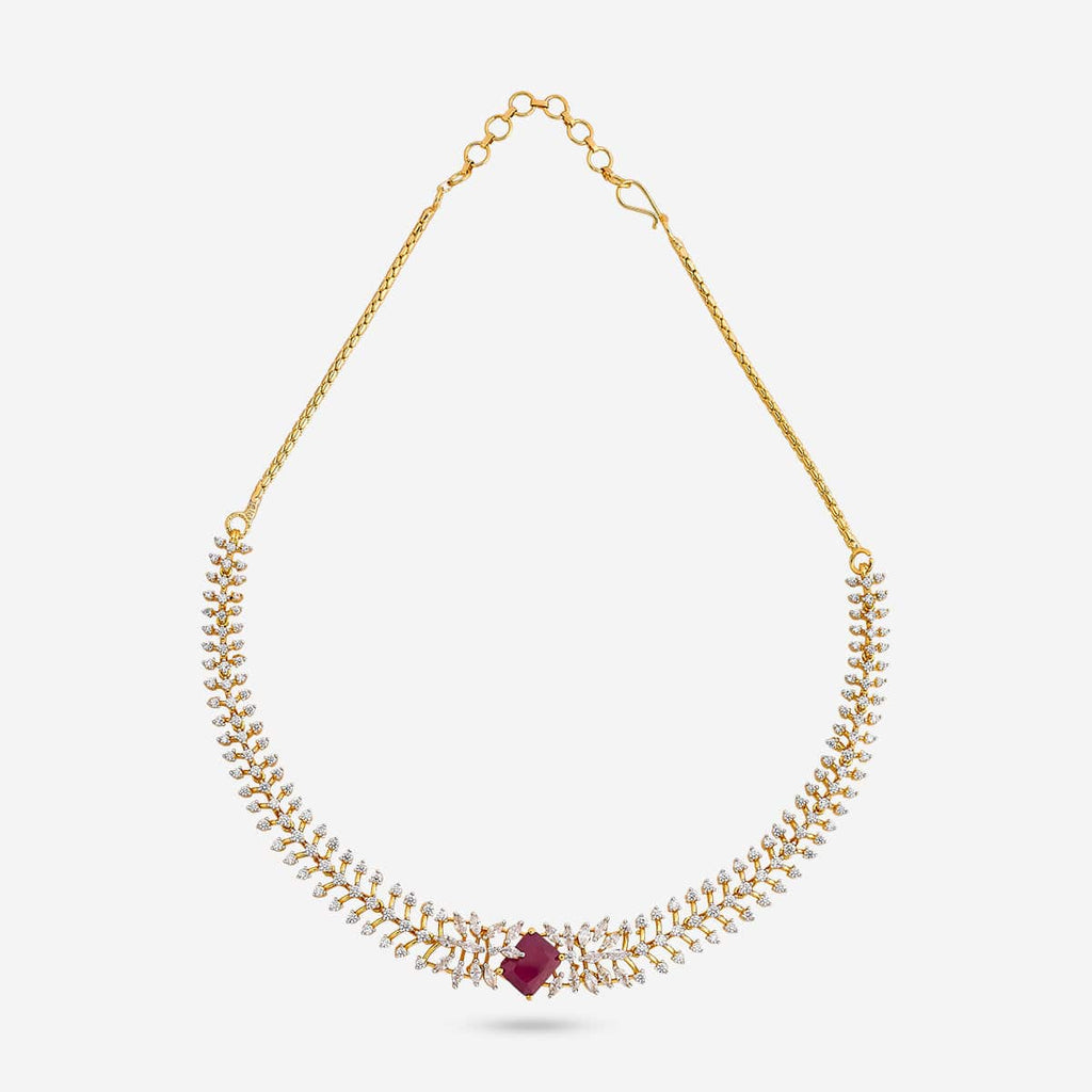 Zircon Necklace Zircon Necklace 191694