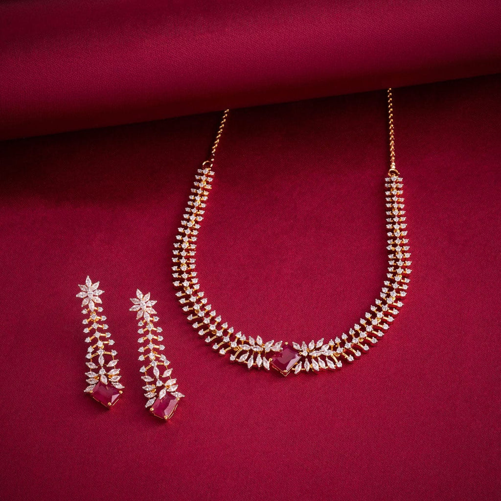 Zircon Necklace Zircon Necklace 191694