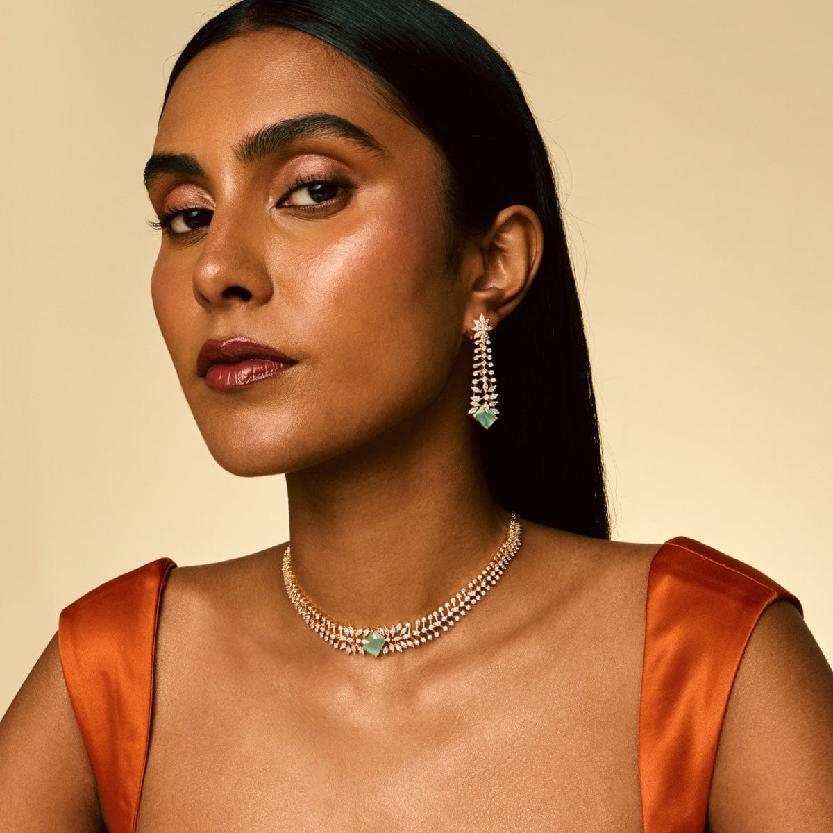 Zircon Necklace Zircon Necklace 191694