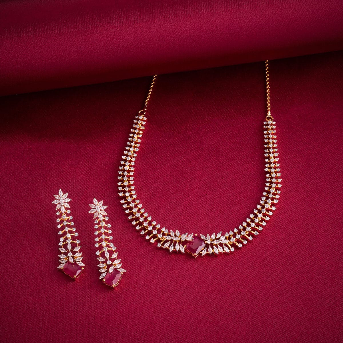 Zircon Necklace Zircon Necklace 191694