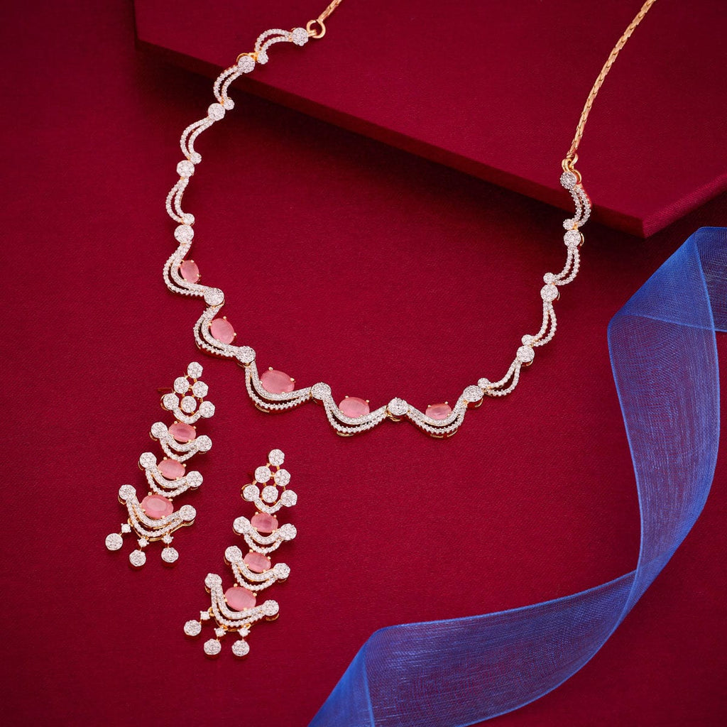 Zircon Necklace Zircon Necklace 191695