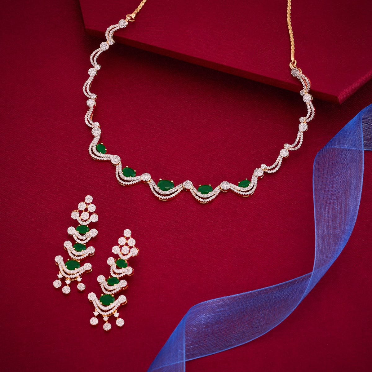 Zircon Necklace Zircon Necklace 191695