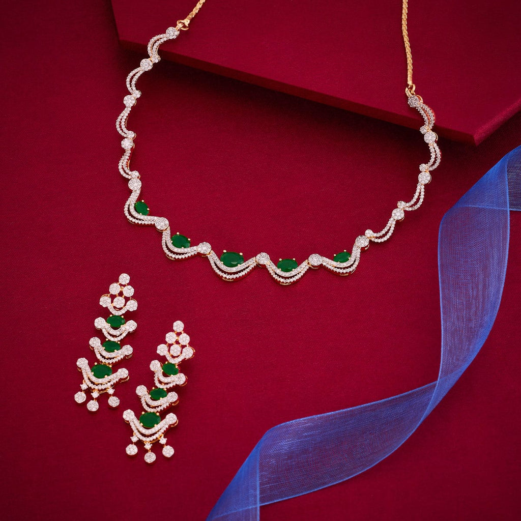 Zircon Necklace Zircon Necklace 191695