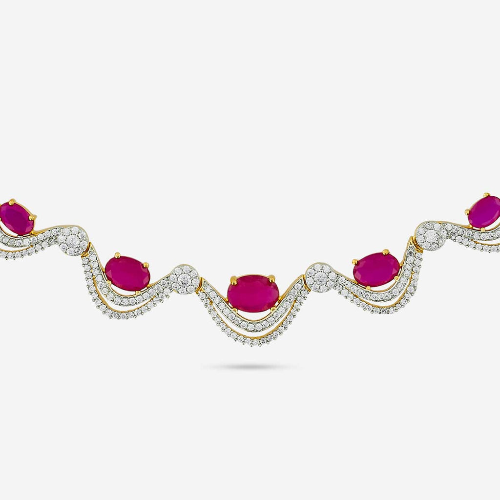 Zircon Necklace Zircon Necklace 191695